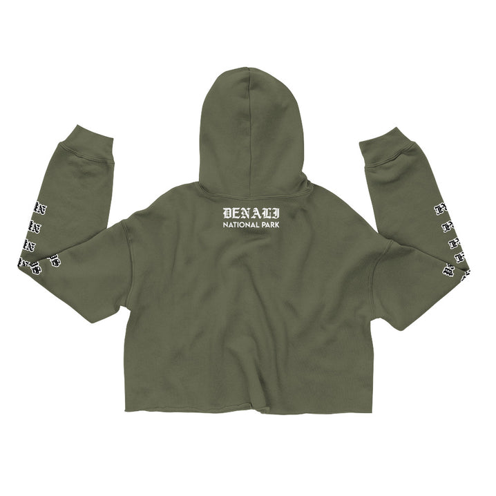 Denali “Park Ages” Crop Hoodie