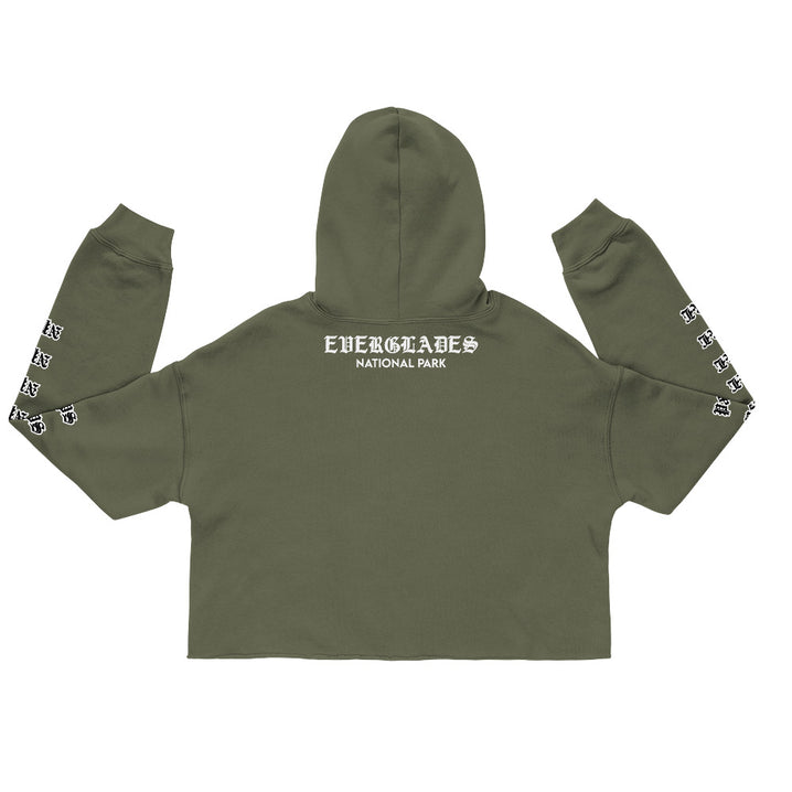 Everglades “Park Ages” Crop Hoodie