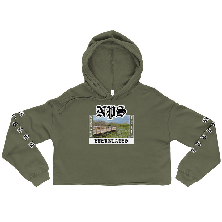 Everglades “Park Ages” Crop Hoodie
