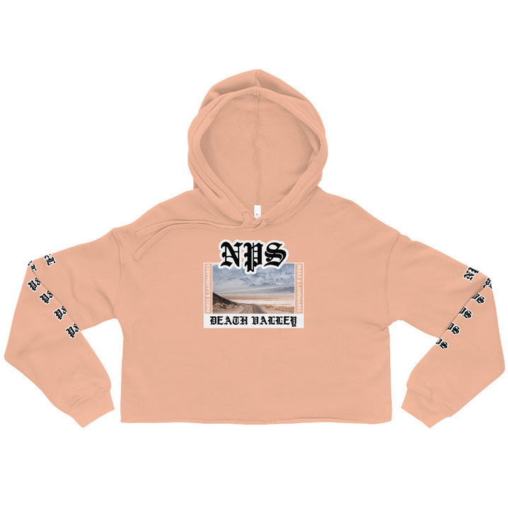 Death Valley “Park Ages” Crop Hoodie