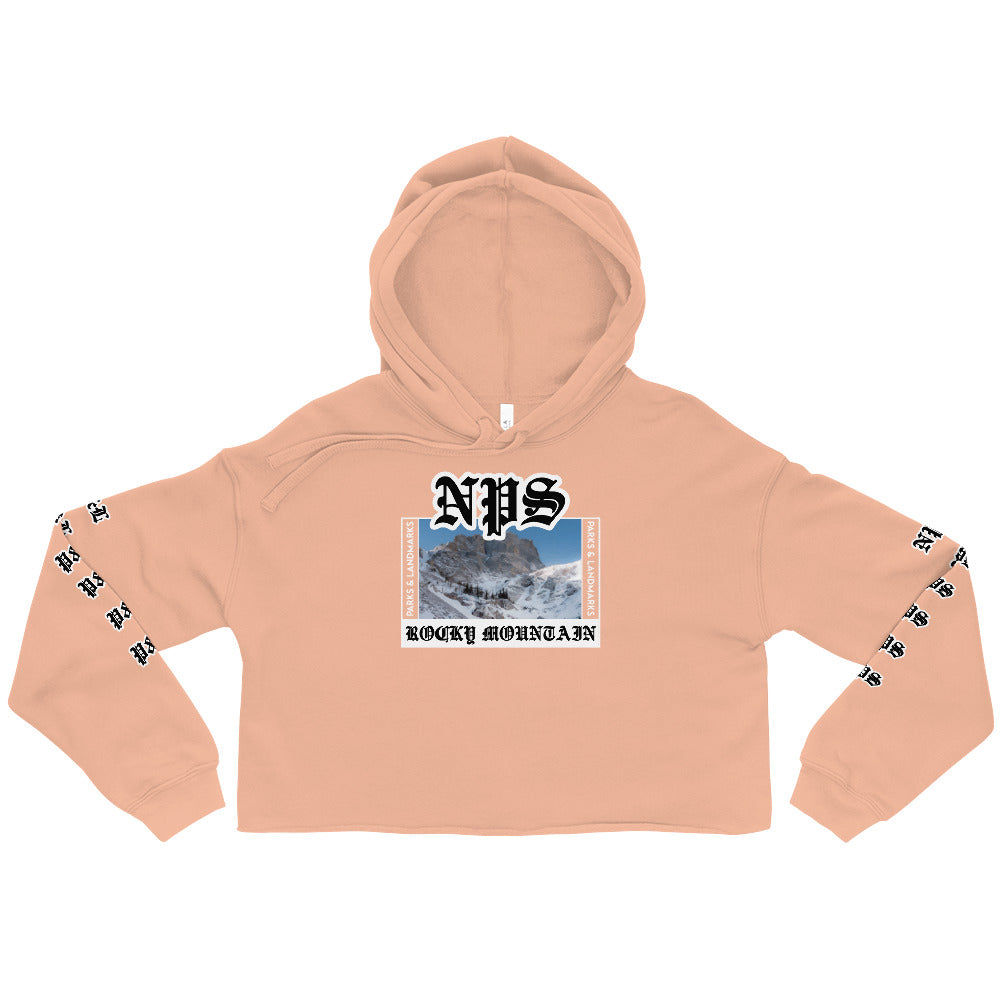 Rocky Mountain “Park Ages” Crop Hoodie