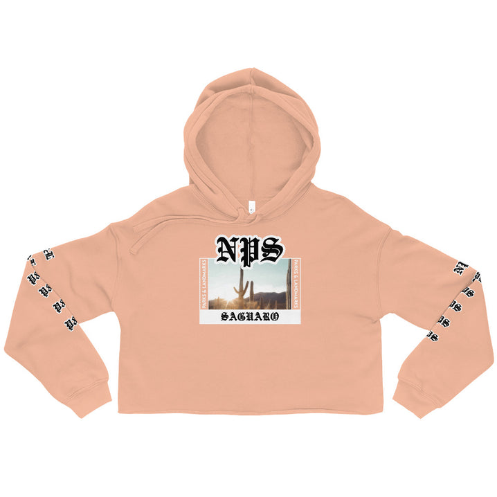 Saguaro “Park Ages” Crop Hoodie