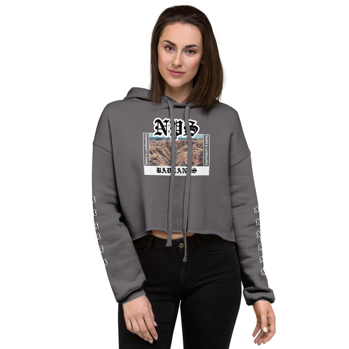 Badlands “Park Ages” Crop Hoodie