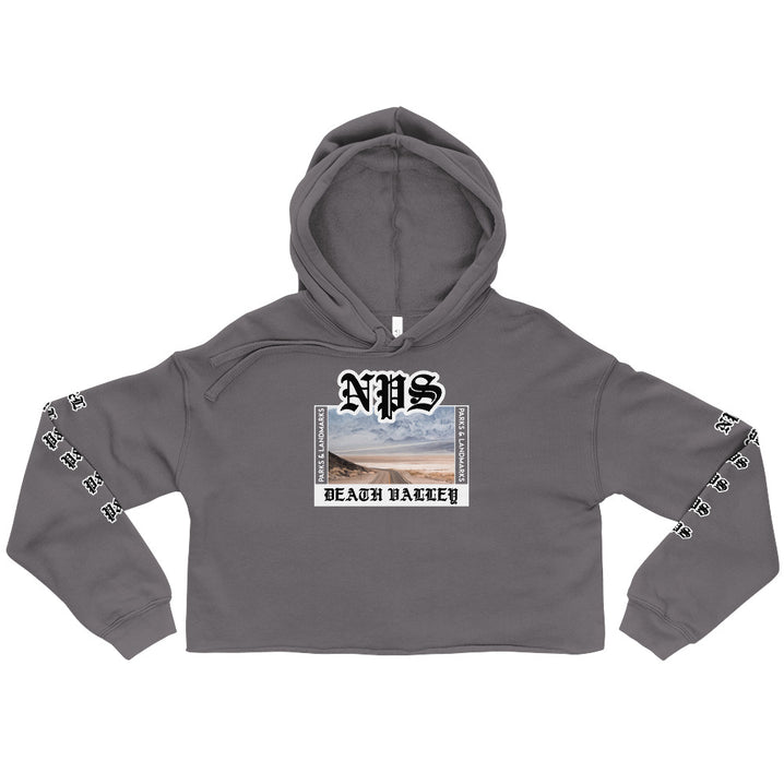Death Valley “Park Ages” Crop Hoodie
