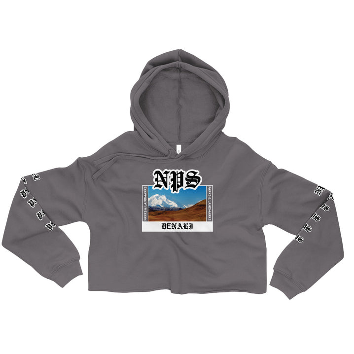 Denali “Park Ages” Crop Hoodie