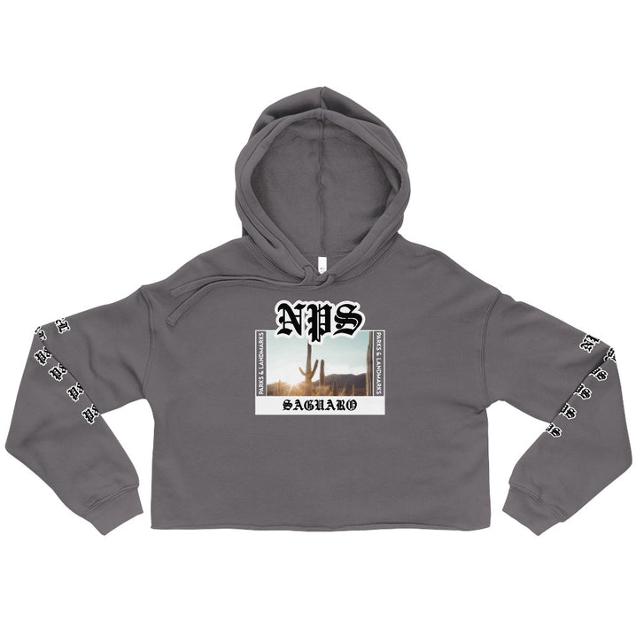 Saguaro “Park Ages” Crop Hoodie