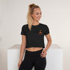HVNP Happy Lava Crop Top - Hawai'i Volcanic National Park Embroidered Flowy Crop Top Shirt