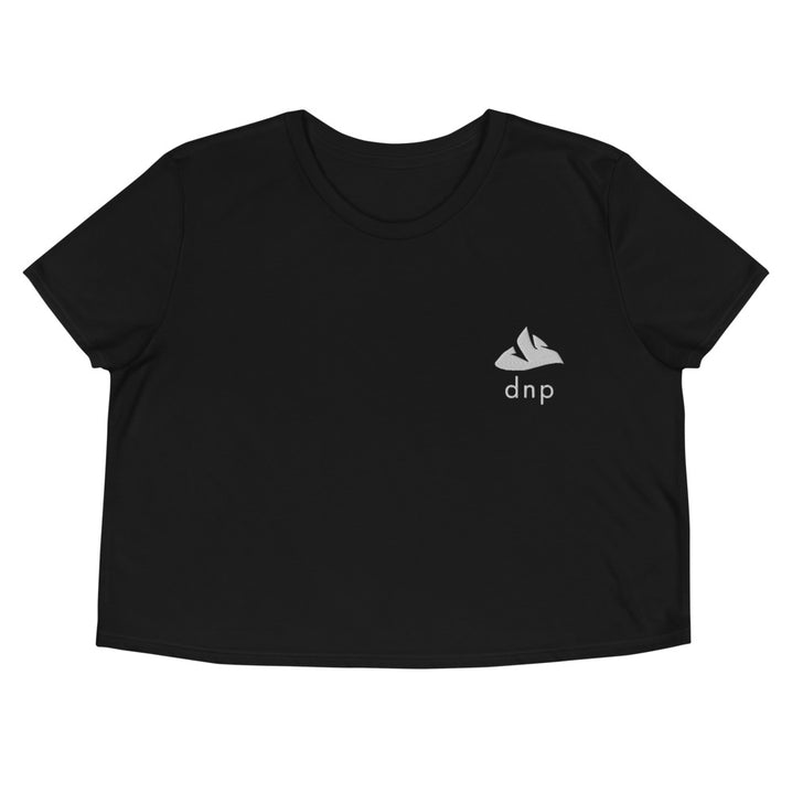 DNP Happy Mountain Crop Top - Denali National Park Embroidered Crop Top