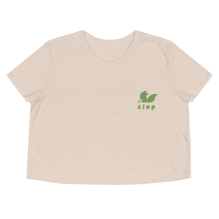 CINP Island Fox Crop Top - Channel Islands National Park Embroidered Flowy Crop Top