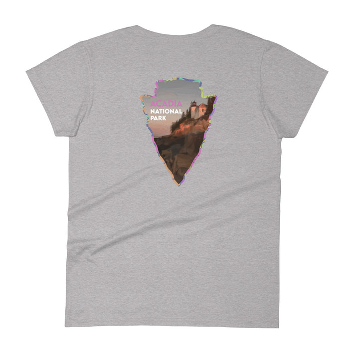 Acadia National Park Women's Shirt - Established Line