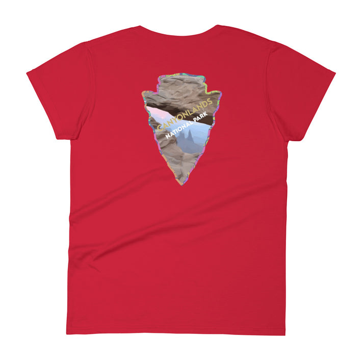 Canyonlands National Park Women's Shirt - Established Line
