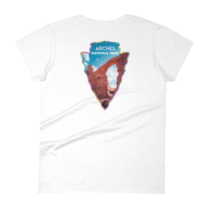 Arches National Park Women's Shirt - Established Line
