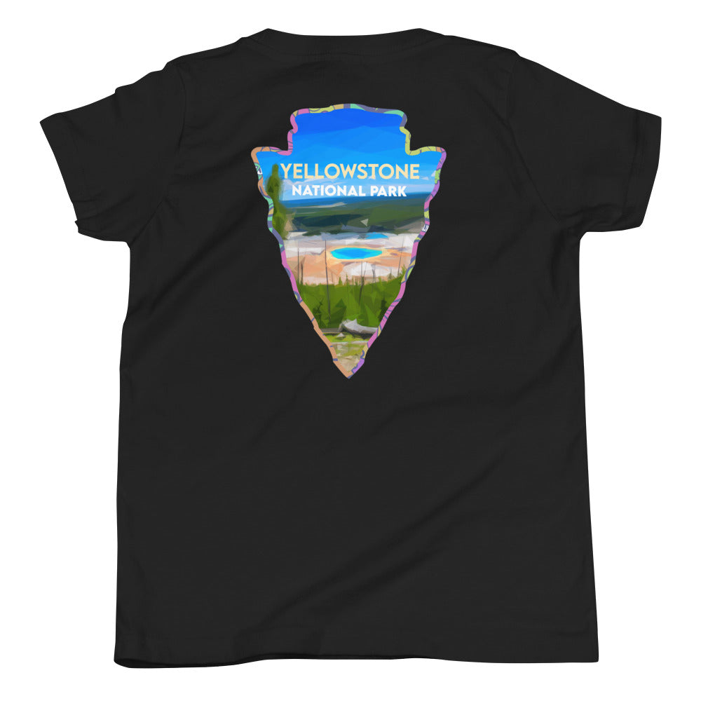Yellowstone National Park Kid's Shirt - Established Line