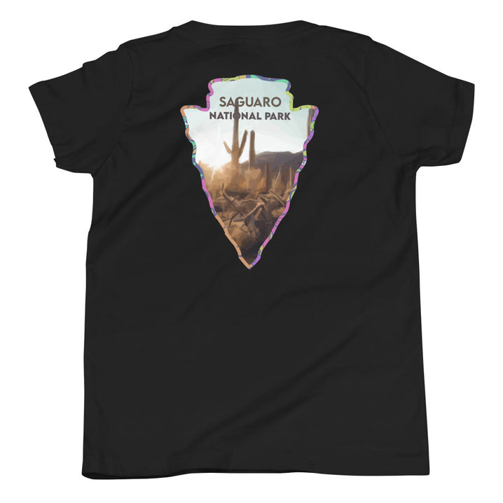 Saguaro National Park Kid's Shirt - Established Line