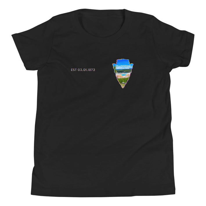 Yellowstone National Park Kid's Shirt - Established Line