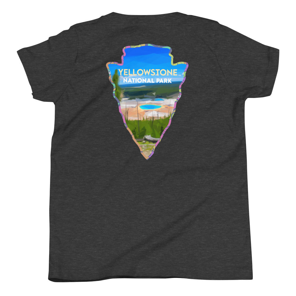 Yellowstone National Park Kid's Shirt - Established Line