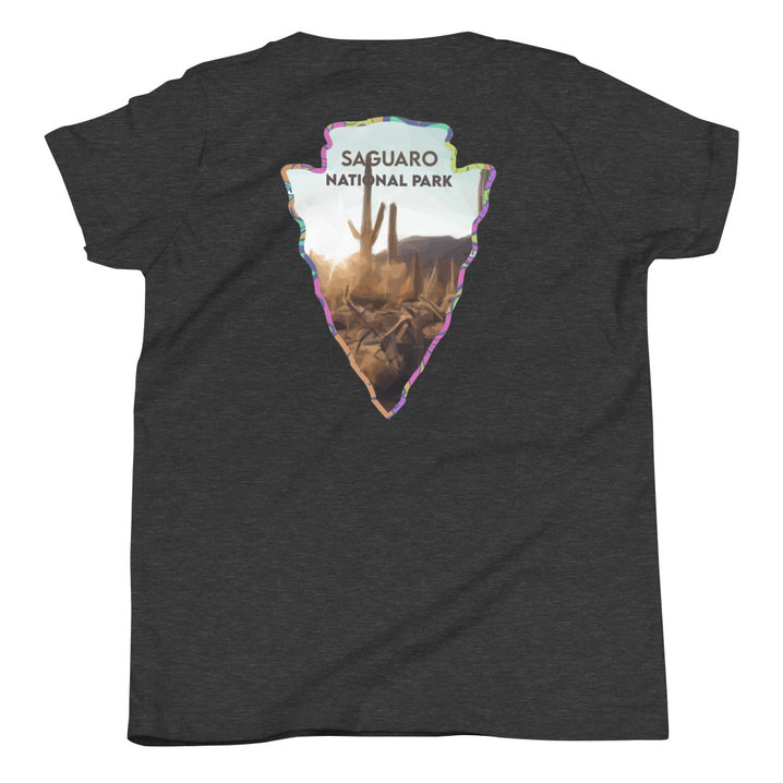 Saguaro National Park Kid's Shirt - Established Line