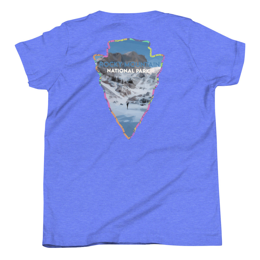 Rocky Mountain National Park Kid's Shirt - Established Line