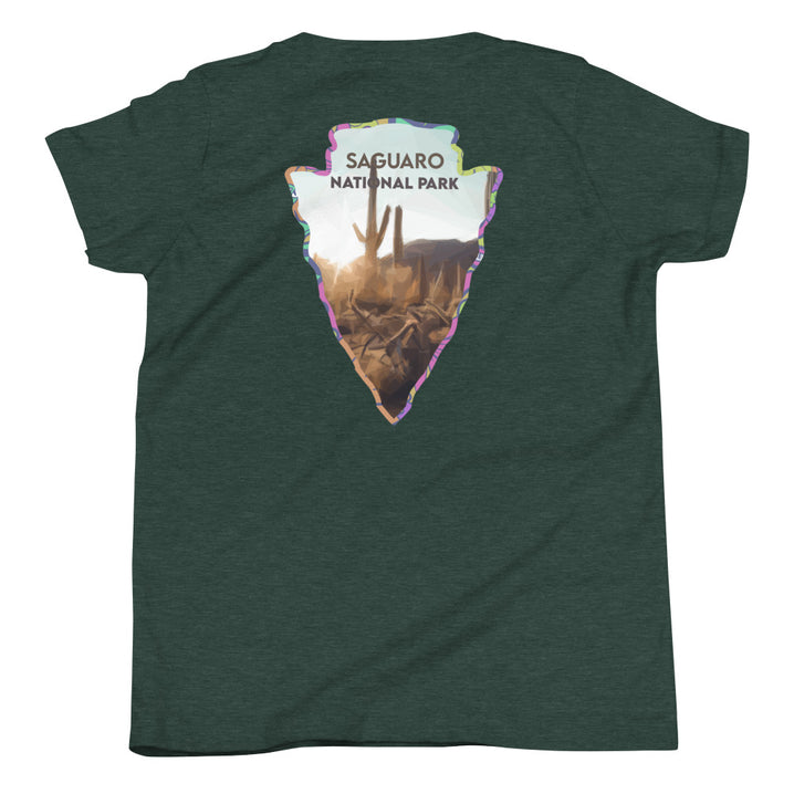 Saguaro National Park Kid's Shirt - Established Line