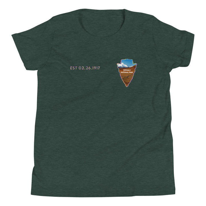 Denali National Park Kid's Shirt - Established Line
