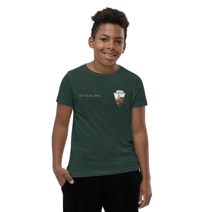 Saguaro National Park Kid's Shirt - Established Line