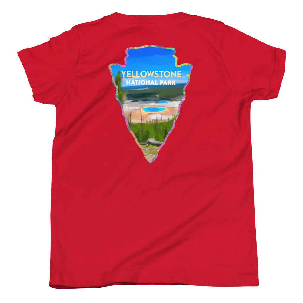 Yellowstone National Park Kid's Shirt - Established Line