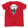 Kenai Fjords National Park Kid's Shirt - Established Line