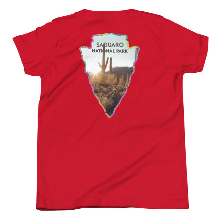 Saguaro National Park Kid's Shirt - Established Line