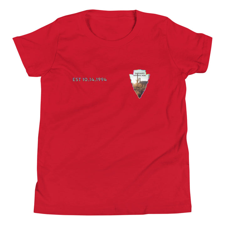 Saguaro National Park Kid's Shirt - Established Line