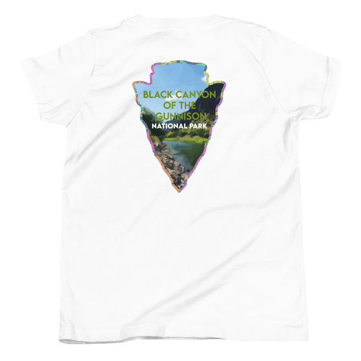 Black Canyon of the Gunnison National Park Kid's Shirt - Established Line