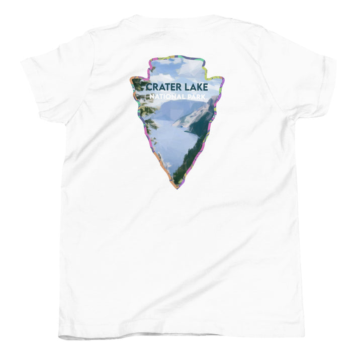 Crater Lake National Park Kid's Shirt - Established Line
